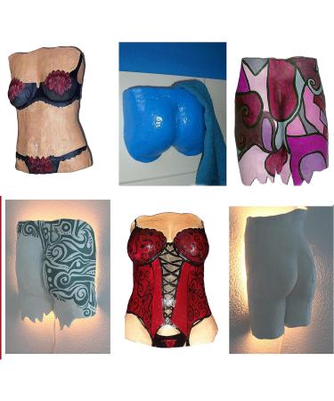 Bambelina Gift for Couples - 3D Plaster Cast Body Set for Valentine's Day Anniversary & Birthdays - Perfect Gift Pack of 2 - Buy Online on GoSupps.com