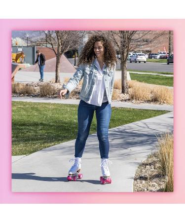 CHICAGO Women's and Girls Premium White Quad Roller Skates - Size 7 - Buy Online on GoSupps.com