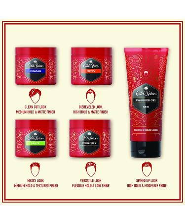 Old Spice Pomade Spiffy 2.64 oz - Long-Lasting Hold & Classic Finish - Buy Online on GoSupps.com