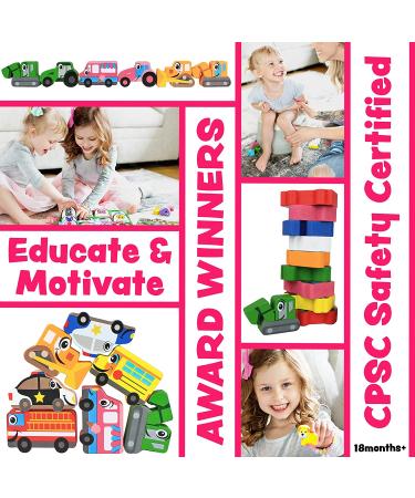 Lil ADVENTS Potty Time Adventures - Wooden Block Toy Prizes - Shark Tank Featured Potty Training Game with Reward Chart, Activity Board, and Stickers - Buy Online on GoSupps.com