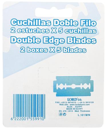 50 Crown Super Stainless Double Edge Safety Razor Blades - Premium Quality for a Close Shave | International Shipping - Buy Online on GoSupps.com