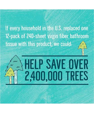 Seventh Generation Toilet Paper 100% Recycled Bath Tissue - 48 Rolls - Buy Online on GoSupps.com