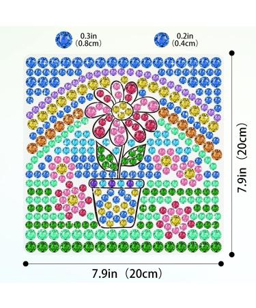 Metuu DIY Diamond Window Art Craft Kit for Kids | Gemstone Sungemmer Painting Sticker | Ages 8-12 | Birthday Gift for 5-8 Year Olds - Buy Online on GoSupps.com