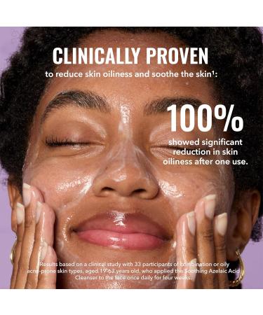 Good Molecules Soothing Azelaic Acid Cleanser Gentle Creamy Non-Foaming Face Wash for Oily & Sensitive Skin Vegan & Fragrance-Free 120 ml - Buy Online on GoSupps.com