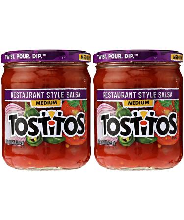 Tostitos Salsa Restaurant Style Salsa – Taille M, 440 ml Lot de 2