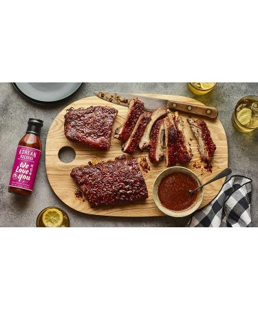 Medium Spicy Korean Bulgogi BBQ Sauce & Marinade 15oz - Gluten-free, Non-GMO, Vegan, OU Kosher (1 pack) - Buy Online on GoSupps.com