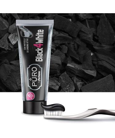 Buy Forhans Dentif Gel Black4White - Whitening Toothpaste for Stunning Smiles | Fast International Shipping - Buy Online on GoSupps.com