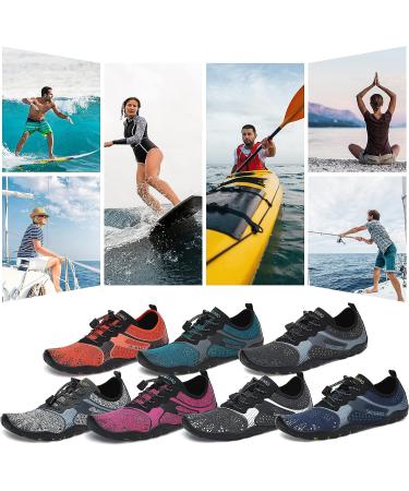 SAGUARO Water Shoes Quick Dry Anti-Slip for Men & Women - Pink, Size 8 Women/6.5 Men - Buy Online on GoSupps.com