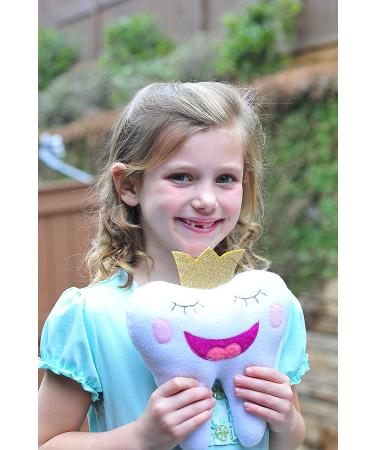 Tickle & Main Tooth Fairy Pillow Kit with Notepad and Keepsake Pouch - 3 Piece Set for Teeth, Notes, and Photos - Buy Online on GoSupps.com