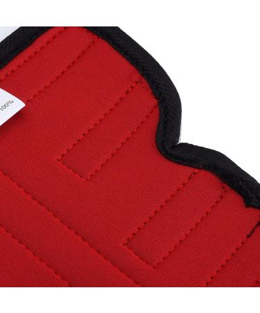 EVTSCAN 1 Pair Supportive Dog Leg Braces Reflective Designed Dog Front Leg Protector for Injury/Sprains/Instability/Anthritis(M-red) M Red - Buy Online on GoSupps.com
