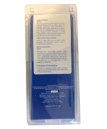 Adjustable Soft Cervical Collar Neck Brace - Size S Foam Black | New Model for Neck Pain Relief - Buy Online on GoSupps.com