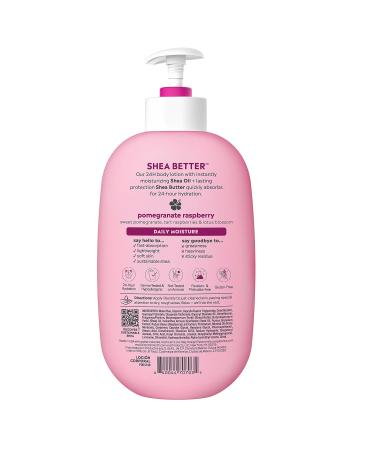 Eos Shea Better Body Lotion - Pomegranate Raspberry 16oz (2 Pack) - Hydrating and Nourishing Formula - Buy Online on GoSupps.com