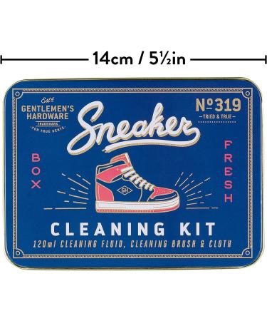 Gentlemen's Hardware Men's Sneaker Cleaning Kit Shoe Care Blue (Navy) One Size - Buy Online on GoSupps.com