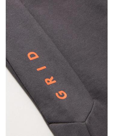 Shop hummel Uni_Kids Casual Pants | Hmloffgrid Cotton Pants for Kids - 140 Forged Iron/Nasturium | International Shipping Available - Buy Online on GoSupps.com