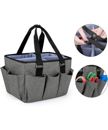 YARWO Sewing Accessories Organizer - Craft Storage Tote Bag in Gray - Buy Online on GoSupps.com