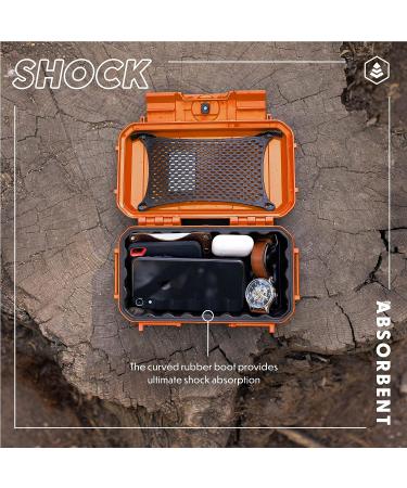 Evergreen 56 Waterproof Dry Box Protective Case - USA Made for Cameras, Phones, Camping, Fishing, Hiking - Black - Buy Online on GoSupps.com