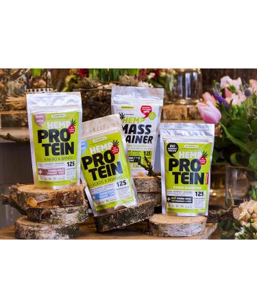 Hemp protein 125 g - Cocoa and banana| - Buy Online on GoSupps.com