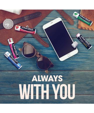 ChapStick Classic Collection Flavored Lip Balm Variety Pack - 5 Boxes, 3 Tubes Each - Lip Moisturizer 0.15 Oz - Buy Online on GoSupps.com