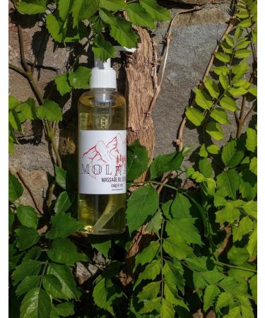 MOLFAR S Carpathian Handmade ECO 100% Pure Massage Oil - Soybean & Cotton Seed Oil | Thyme & Jasmine Essential Oils | Perfect for All Skin Types | Ukrainian Artisan Craft - Buy Online on GoSupps.com