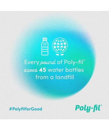 Fairfield Poly Fil Premium Fiber Fill - 32oz | Soft and Durable Stuffing - Buy Online on GoSupps.com