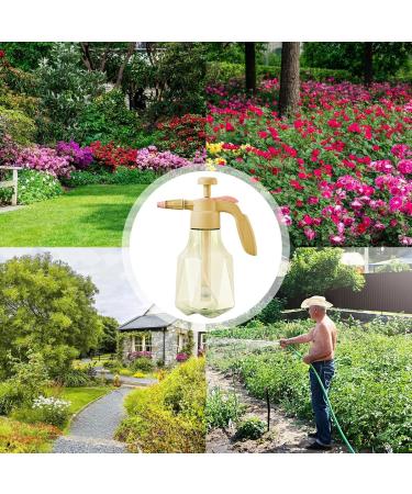 Plant Mister Plant Spray Bottle | Mist Spray Bottle for Gardening | 1.5L Pressure Watering Can Garden Adjustable Spray Bottle for Indoor Succulent Bonsai Yellow - Buy Online on GoSupps.com