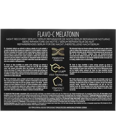 ISDIN Flavo-C Melatonin Night Repair Serum (10 ampoules) | Antioxidant Skin Defense Booster - Buy Online on GoSupps.com