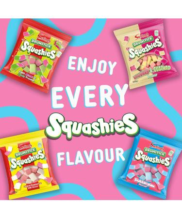 Swizzels Squashies Sweets - Bubblegum Flavour- Single Pack 140g 140g Pack - Buy Online on GoSupps.com