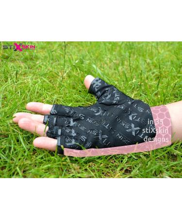 Stixskin Fingerless Manual Gloves | Lightweight Outdoor Gloves for Nordic Sports Strollers Dog Walking Running Hiking & Camping - Buy Online on GoSupps.com