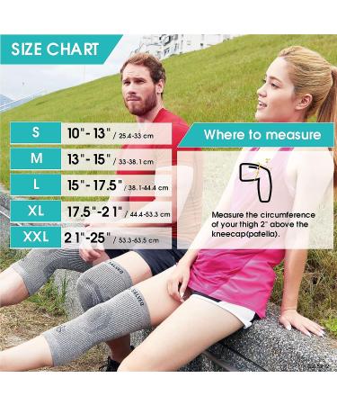 Vital Salveo Compression Knee Sleeve C3 Comfort - Pain Relief and Joint Protection - Ideal for Sports and Daily Wear - Large Size - Buy Online on GoSupps.com