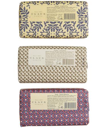 Claus Porto GiftBox Classico Collection Set - Luxurious Handcrafted Soaps for a Pampering Experience - Buy Online on GoSupps.com
