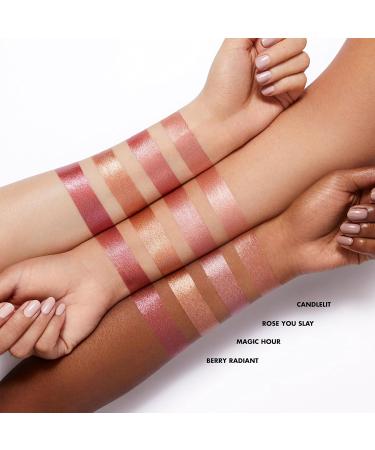 e.l.f. Halo Glow Blush Beauty Wand - Radiant Flush Cheeks | Vegan & Cruelty-free Ros You Slay - Buy Online on GoSupps.com