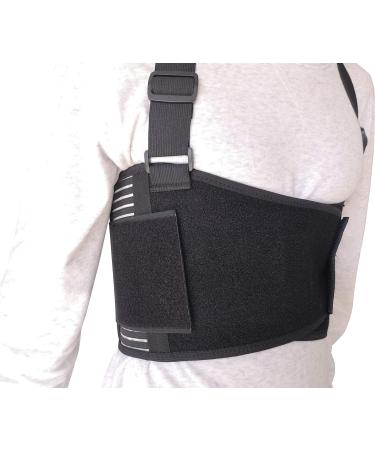 Solmyr Rib and Chest Support Brace - Breathable Rib Belt for Bruised Ribs and Sternum Injuries - L/XL Size - Buy Online on GoSupps.com