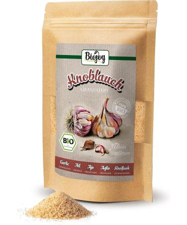 Buy Biojoy ORGANIC Garlic Granulated (500g) Premium Allium Sativum Granules for Cooking & Health Benefits - Buy Online on GoSupps.com