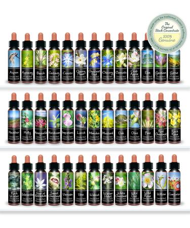 Bach Flower Remedy Set - 40 x 10ml Stock Essences in Boxed Practitioner Kit - Buy Online on GoSupps.com