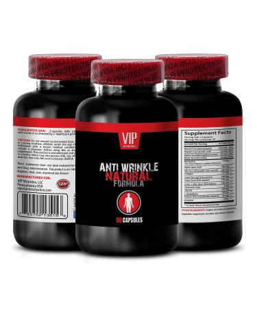 Anti-Wrinkle - L-Glutathione Beauty Complex Vitamin A Complex for Skin Smoothness Green Coffee Bean Skin Balance Anti-Wrinkle Collagen Turmeric Root Smooth Formula Vitamin C 1Bot