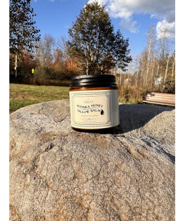 Leeza Skin Manuka Honey Tallow Balm Natural Moisturizer for Face Hands & Body | Grass-Fed Tallow Manuka Honey Jojoba & Shea Butter | Good for Skin Barrier and Hydration - Buy Online on GoSupps.com