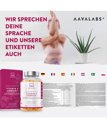 High Dose Vitamin B Complex - 180 Capsules with 8 Essential B Vitamins | Boost Energy & Health - Buy Online on GoSupps.com