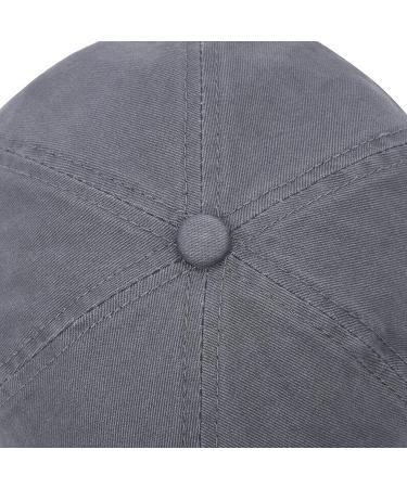 VOBOOM Cotton Flat Cap Cabbie Hat Dark Grey | Gatsby Ivy Irish Newsboy Hat - Buy Online on GoSupps.com