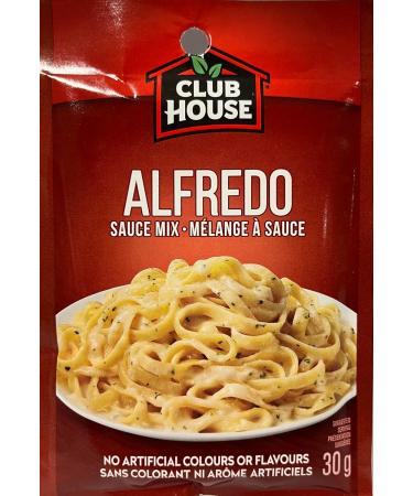 Club House Dry Sauce/Seasoning/Marinade Mix Alfredo 30g Case Pack 12 Count - Buy Online on GoSupps.com