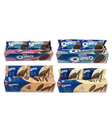 Oreo Cookies Snack Sandwich Crackers - Korean Exclusive 6 Pack Assortment Variety - Buy Online on GoSupps.com