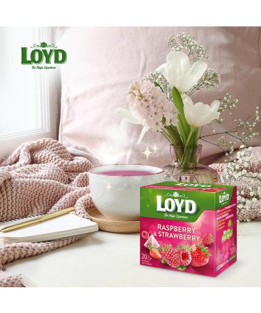 LOYD Tea - Raspberry and Strawberry (6 Pack ) - Buy Online on GoSupps.com