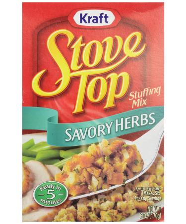 Stove Top Savory Herb Stuffing Mix, 6 oz
