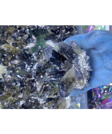 for Novelty Natural Quartz Crystal Purple Ghost Cluster Specimen Cluster Clear Quartz Cluster Gemstones and Crystal dingchi FUZEGRDLI (Color : 8 Size : 400-500g) 400-500g 8 - Buy Online on GoSupps.com