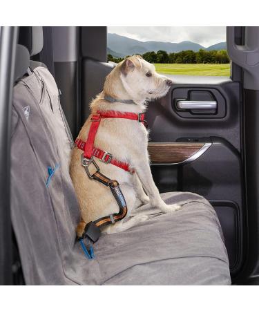 Kurgo Direct to Seat Belt Tether Universal Car Seat Belt for Dogs Works with any Pet Harness Adjustable Length Black/Orange Black/Orange 1 Pack Regular Carabiner - Buy Online on GoSupps.com