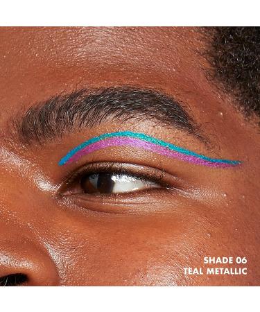 NYX Epic Wear Teal Metal Metallic Liquid Liner - Waterproof & Long-Lasting - Buy Online on GoSupps.com