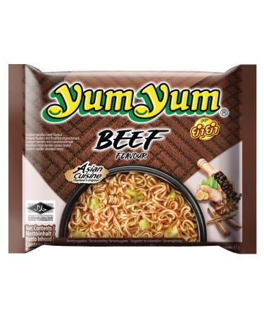 Yum Yum Yum Yum Instant Noodles Beef 60g - Pack of 90