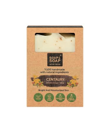 Centaury Handmade Natural Bar Soap | Organic Eco-Friendly & Moisturizing | International Shipping Available - Buy Online on GoSupps.com