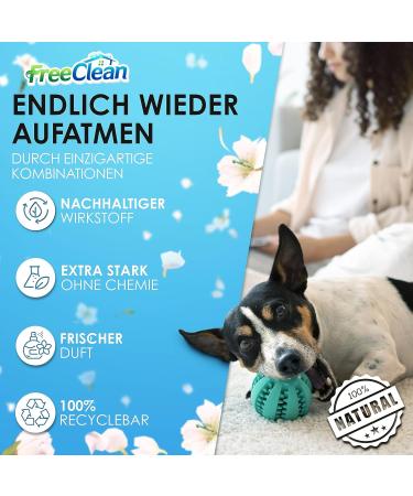 Buy New Freeclean Organic Bio Odor Neutralizer Concentrate 1000ml - Extra Strong Enzyme Cleaner for Dog Urine | Eco-Friendly & Chemical-Free - Buy Online on GoSupps.com