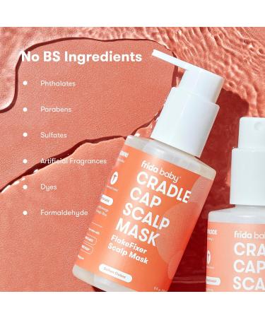 Frida Baby Cradle Cap Flake Fixer Scalp Spray + Mask Duo - Soothes Baby's Scalp, Prevents Dryness & Flakes - Buy Online on GoSupps.com