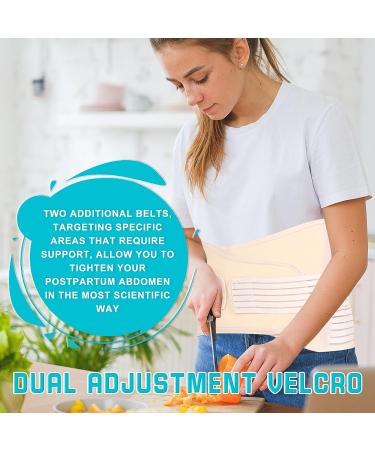 Postpartum Belly Band - Support Belt for C-Section Recovery & Waist Shaping | Best Abdominal Binder for Post Surgery - Buy Online on GoSupps.com